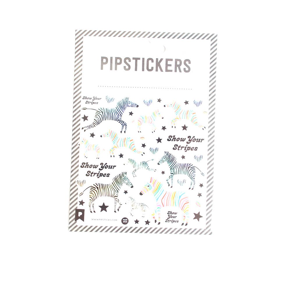Pipsticks, Stickers, Art & School, 4"x4", 620132